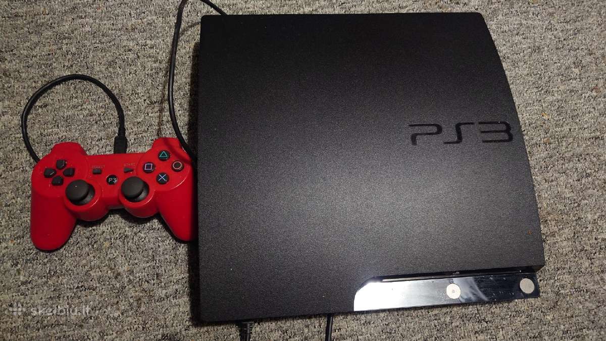 Playstation3 slim. 320gb. 25 žaidimai.