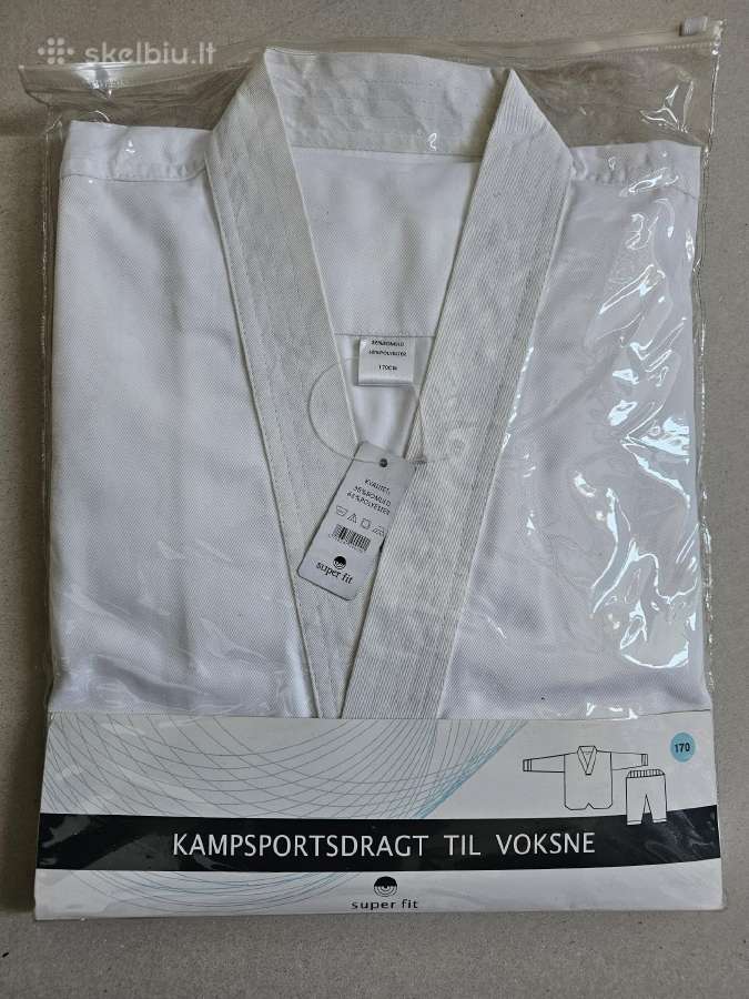 Naujas taekwondo kimono Dydis 170 - nuotraukos Nr. 3