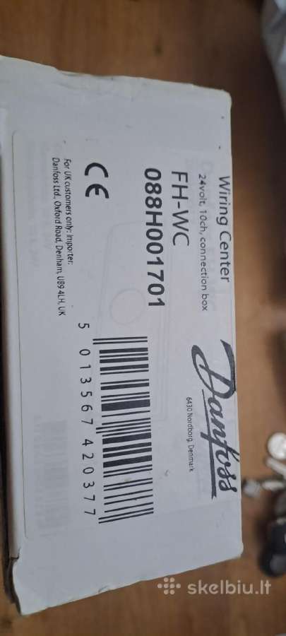Danfoss Fh-WC 230 grindų šildymo valdiklis - nuotraukos Nr. 3