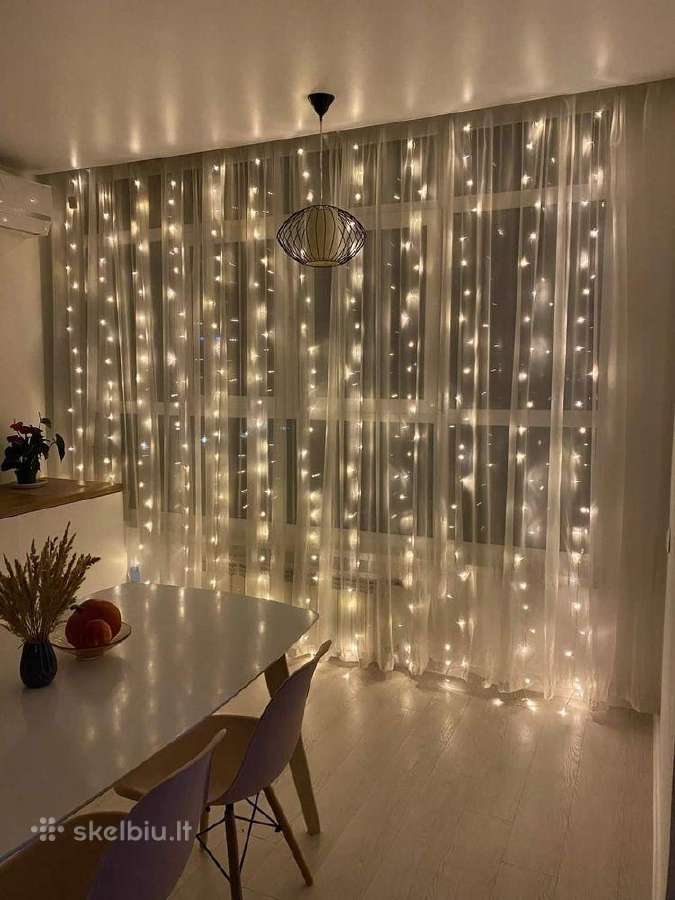 LED lempučių girlianda 6x3m