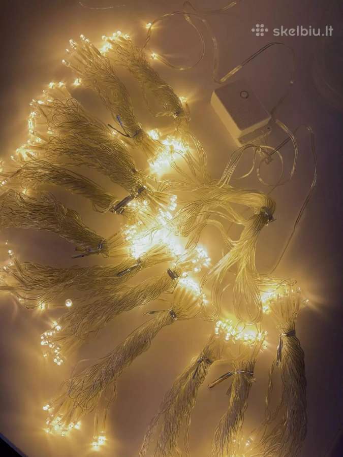 LED lempučių girlianda 6x3m - nuotraukos Nr. 4