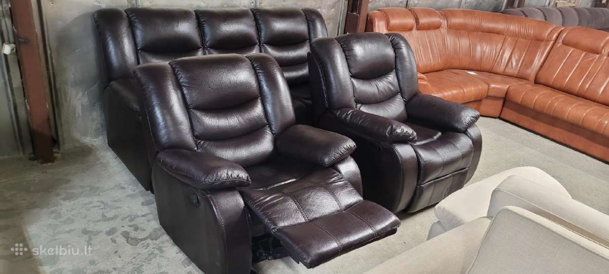 Odiniai Baldai Kampas Sofa Reglainer - nuotraukos Nr. 5