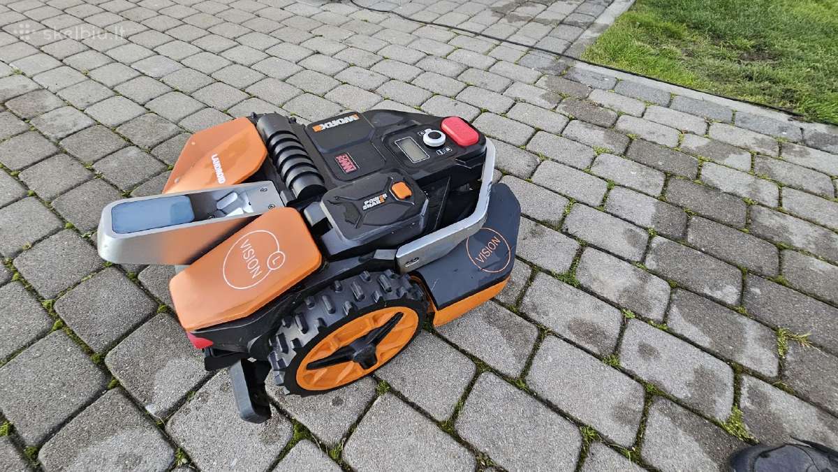 Bevielis vejos robotas Landroid Worx Wr216e