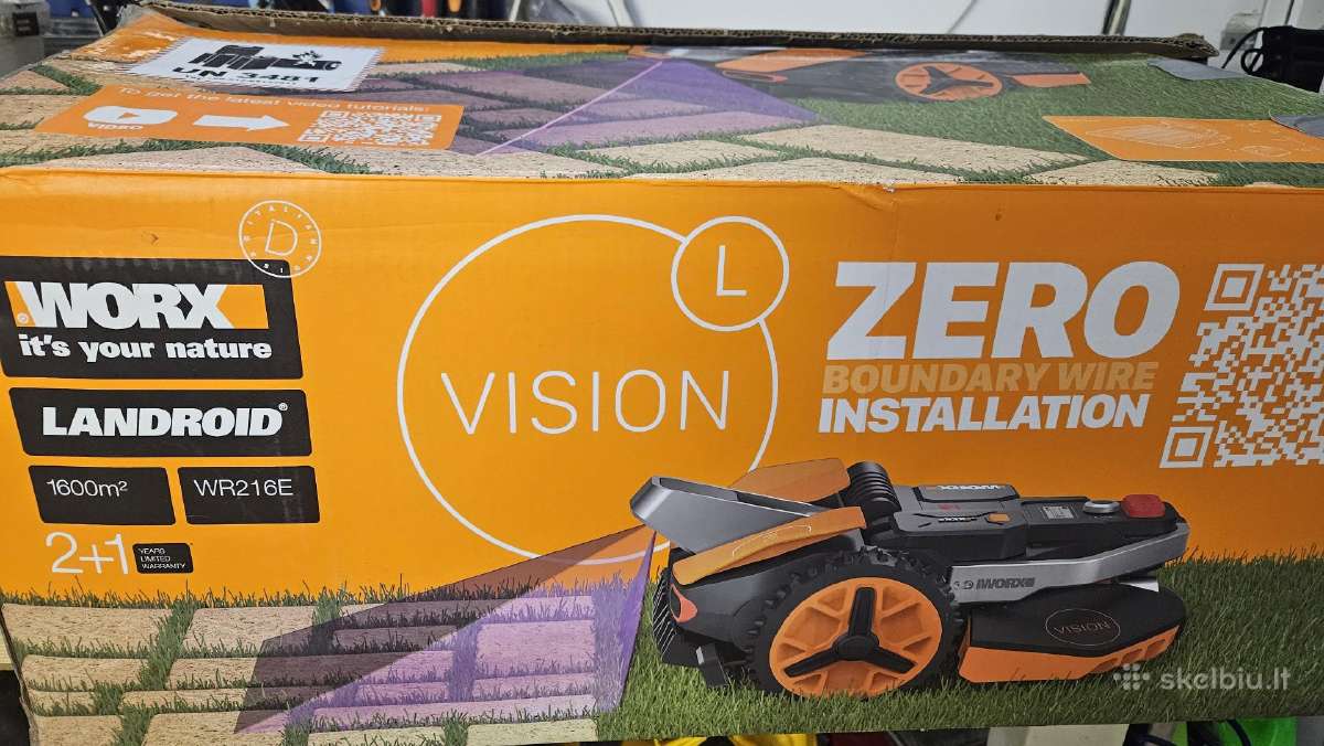 Bevielis vejos robotas Landroid Worx Wr216e - nuotraukos Nr. 8