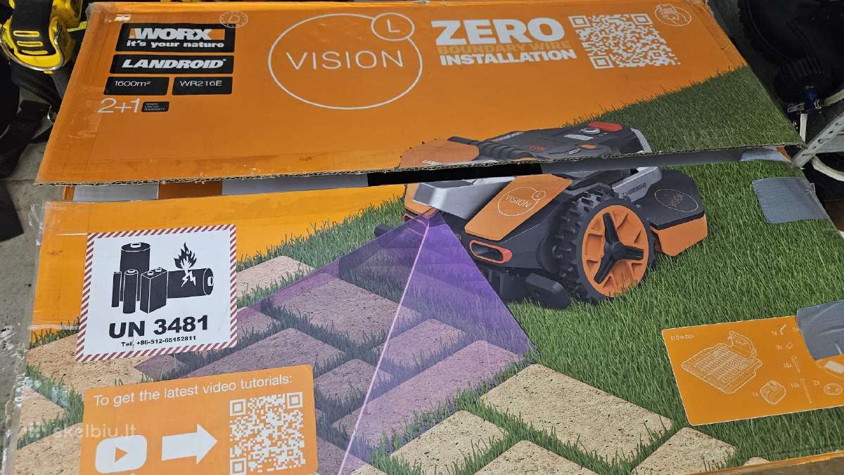 Bevielis vejos robotas Landroid Worx Wr216e - nuotraukos Nr. 9
