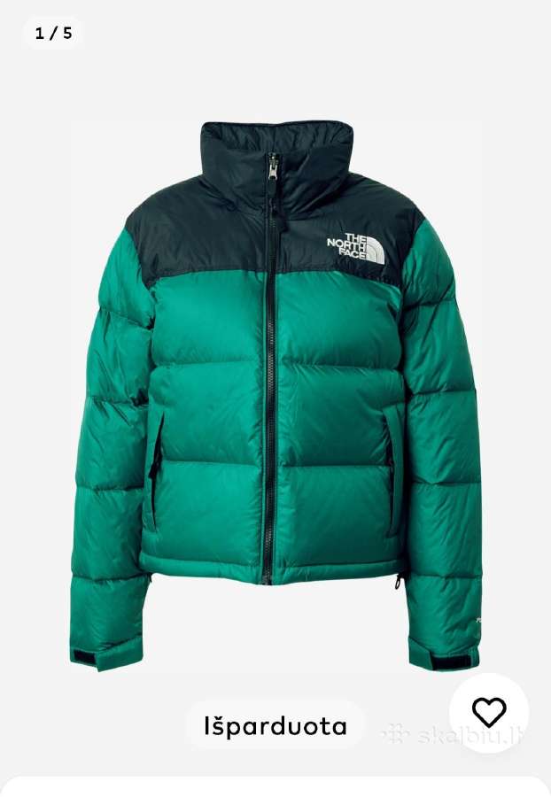 Parduodama nauja The North Face pūkinė striukė.