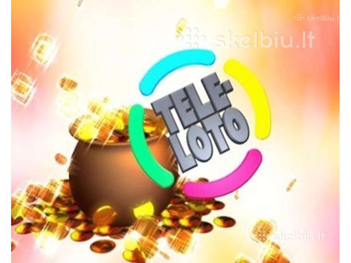Teleloto laimingas bilietas su pakvietimu