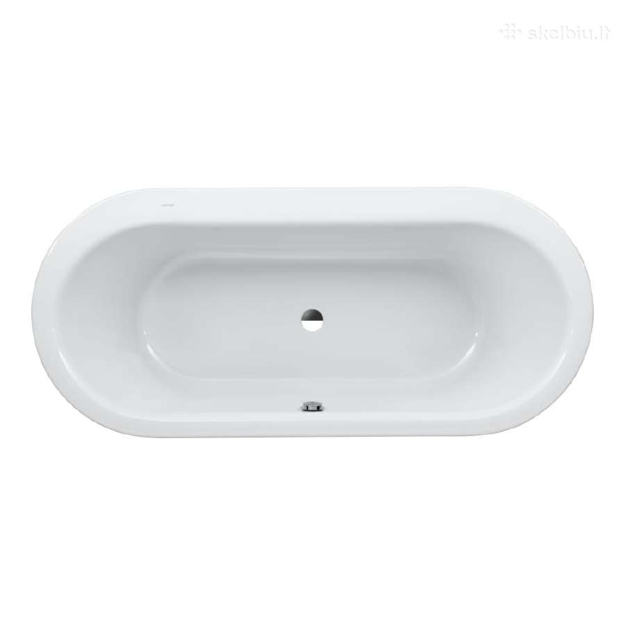 Vonia Laufen Solutions ovali įmontuojama, nauja