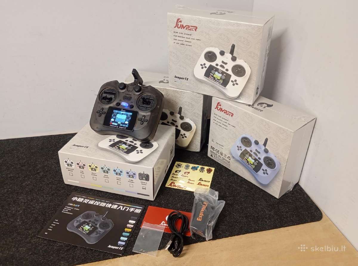 Nauji Jumperrc smart elrs 2.4ghz valdymo pultai - nuotraukos Nr. 2