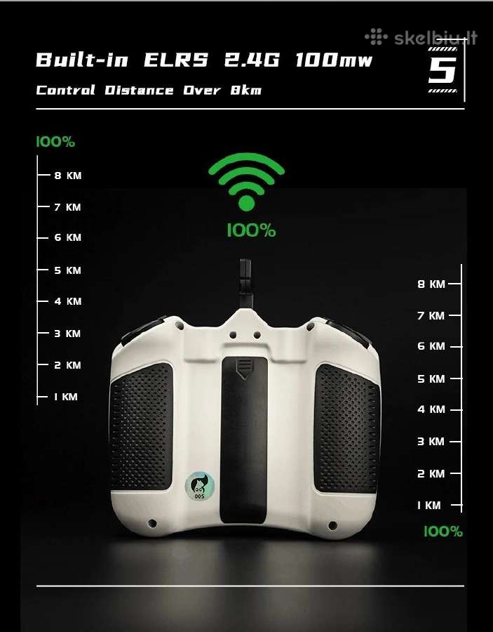 Nauji Jumperrc smart elrs 2.4ghz valdymo pultai - nuotraukos Nr. 13