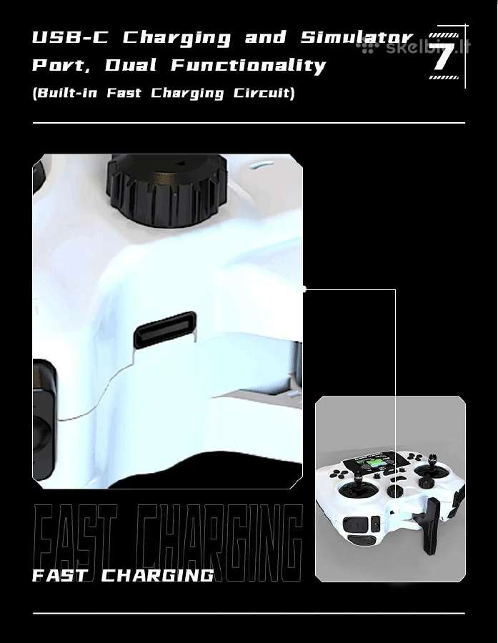 Nauji Jumperrc smart elrs 2.4ghz valdymo pultai - nuotraukos Nr. 11