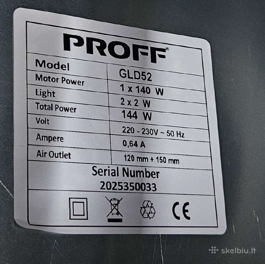 Integruojamas gartraukis Proff Gld52 - nuotraukos Nr. 6