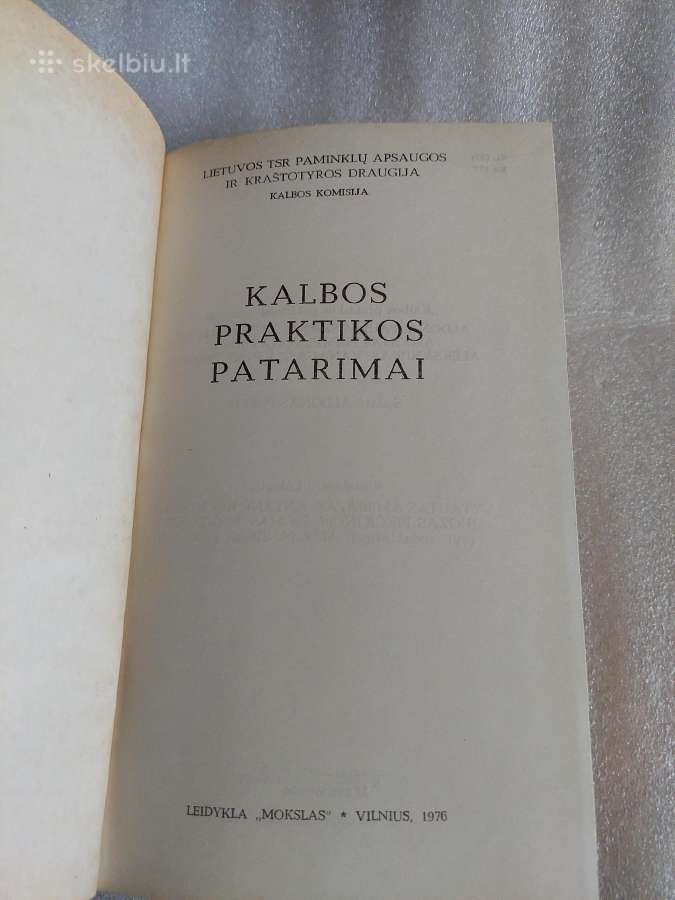 Kalbos praktikos patarimai - nuotraukos Nr. 2