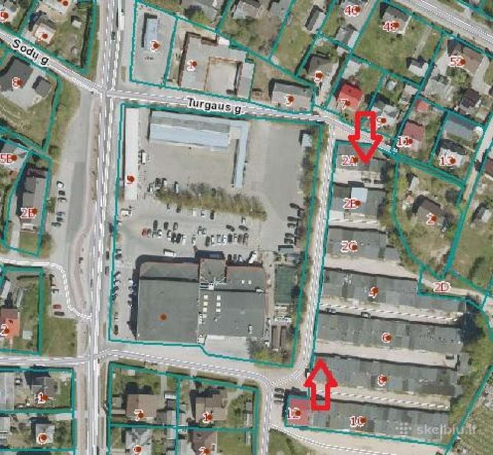 Du Garažai Šalia Turgaus
