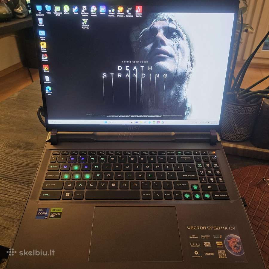 Vector Gp68hx 13vg 32gb 240 16qhd