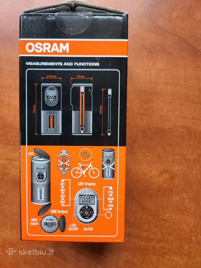 Osram mini kompresorius 2000 - nuotraukos Nr. 4