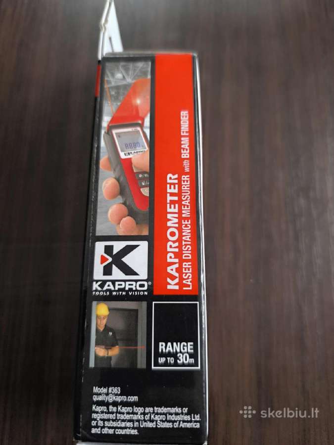 Naujas Lazerinis Atstumo Matuoklis Kapro 363 K30 - nuotraukos Nr. 4