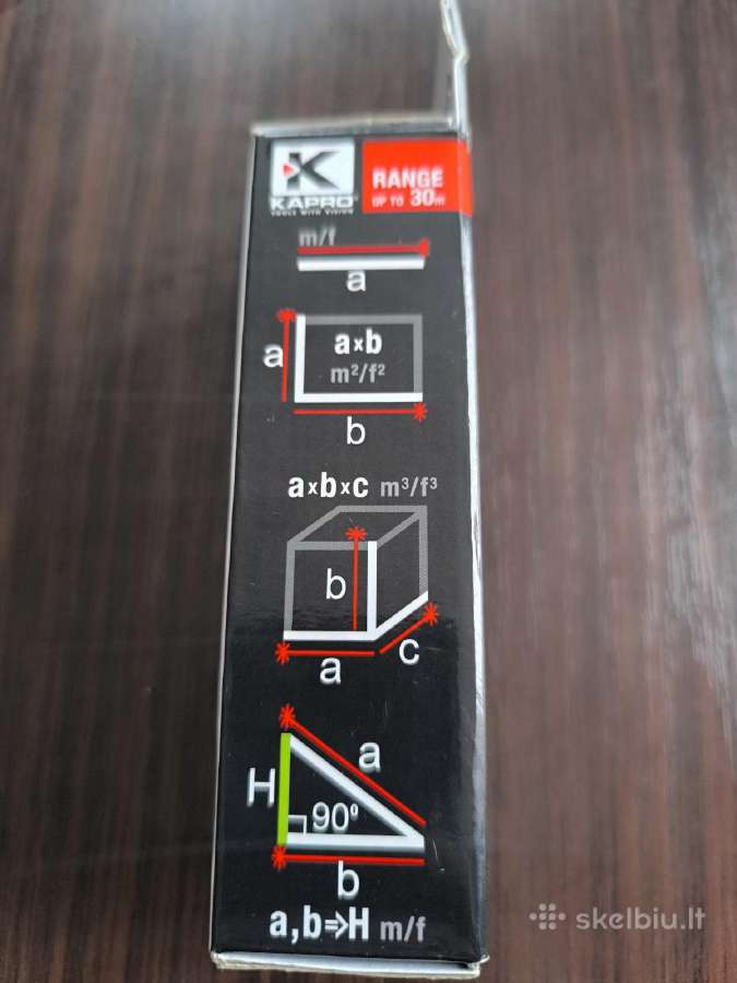 Naujas Lazerinis Atstumo Matuoklis Kapro 363 K30 - nuotraukos Nr. 5