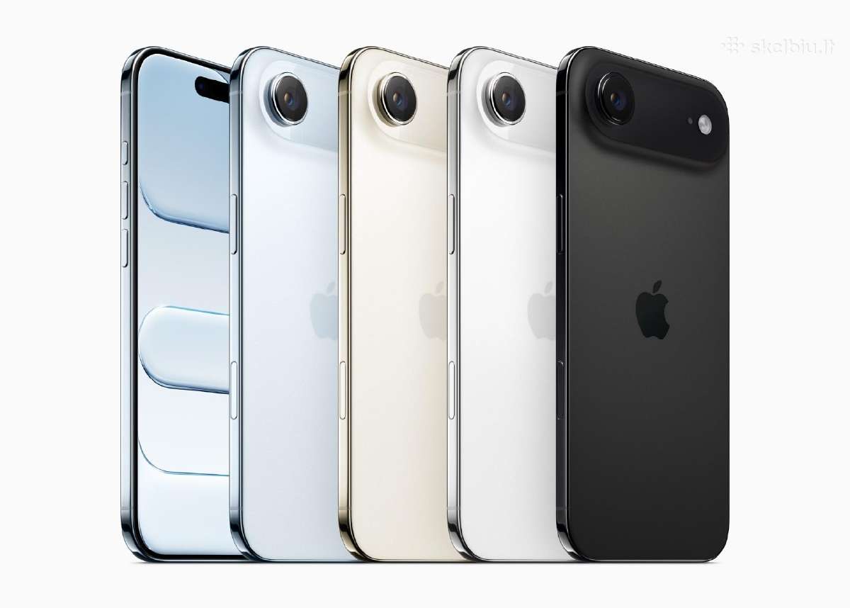 Nauji iPhone 17 - nuotraukos Nr. 3