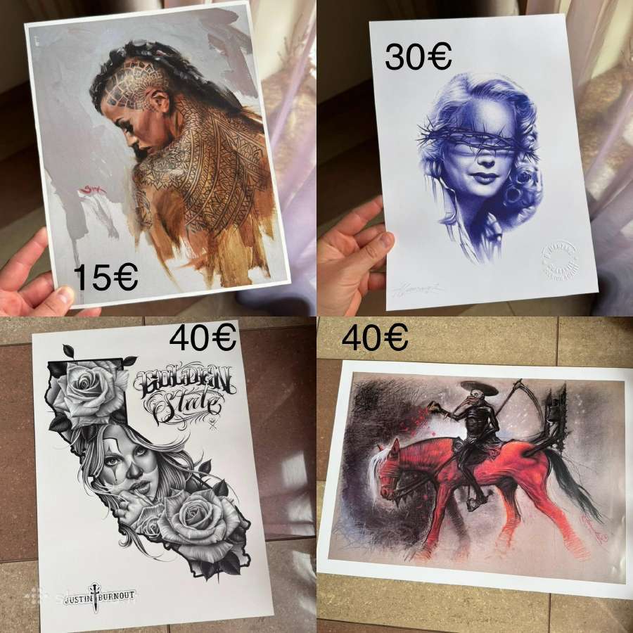 Originalūs printai užsieniečių menininkų - nuotraukos Nr. 2