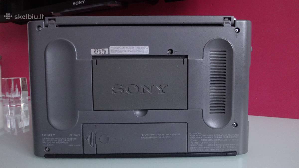 Sony Icf-sw77 - nuotraukos Nr. 3