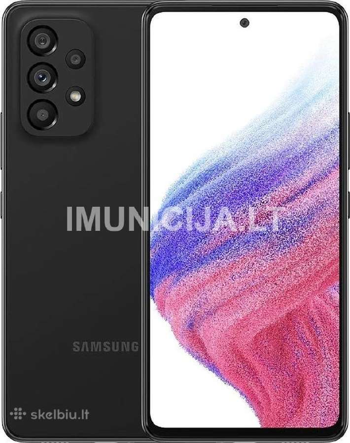 Samsung Galaxy A53 5G + 3 mėn. garantija