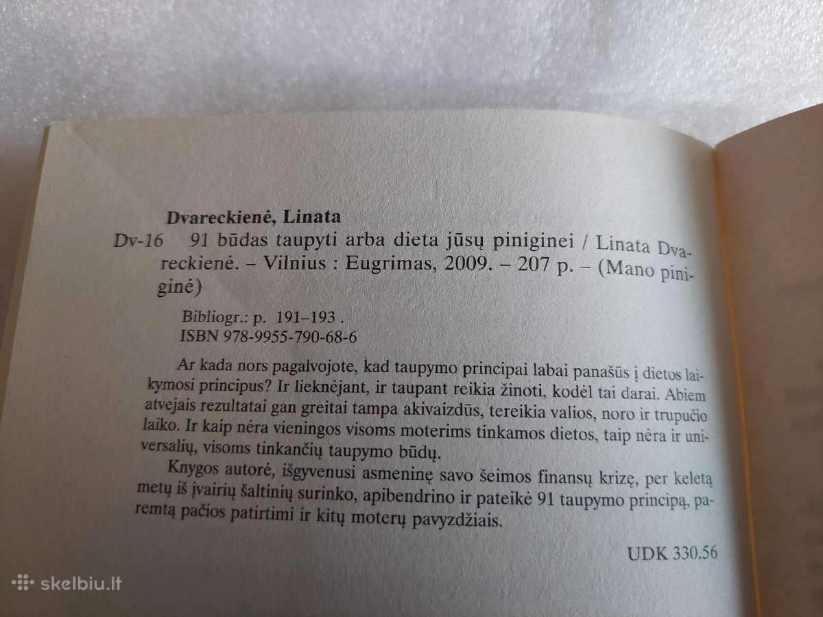 91 būdas taupyti arba dieta jūsų piniginei - nuotraukos Nr. 6