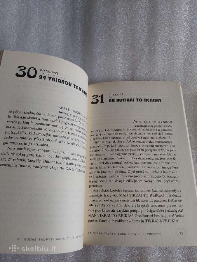 91 būdas taupyti arba dieta jūsų piniginei - nuotraukos Nr. 4