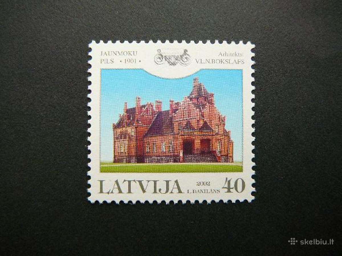 Latvija 2002 Pilis Mnh lv577
