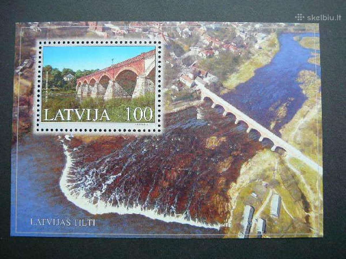 Latvija 2002 Tiltas Mnh lv576
