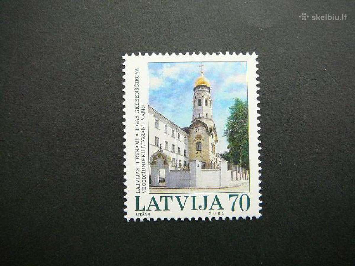 Latvija 2002 Baznycia Mnh lv578