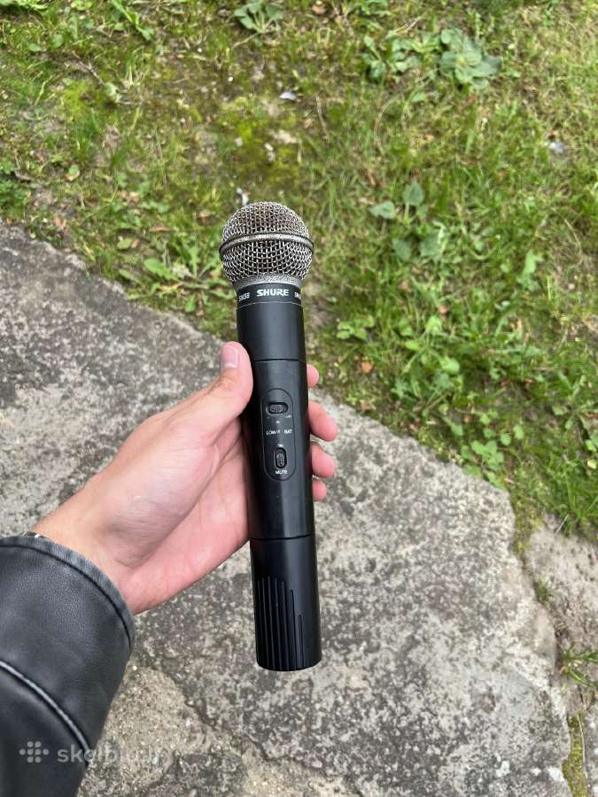 Shure Sm58/ut2 bevielis mikrofonas - nuotraukos Nr. 2