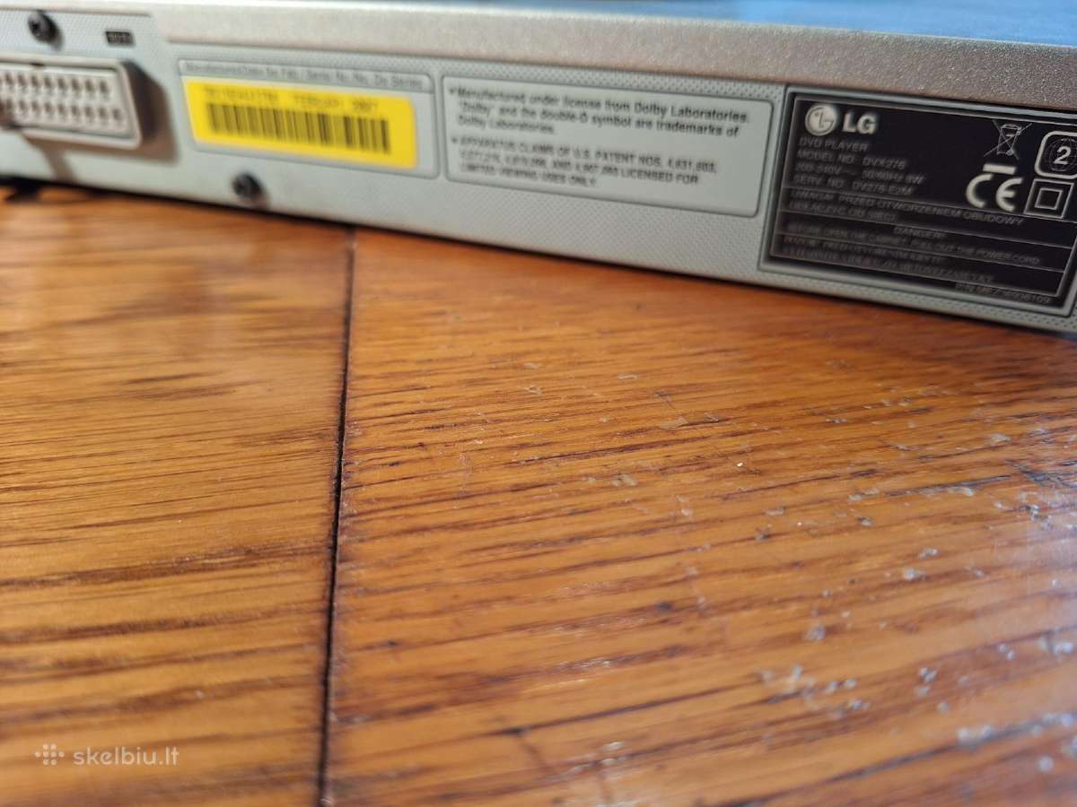 LG. Dvd.mp3. - nuotraukos Nr. 8