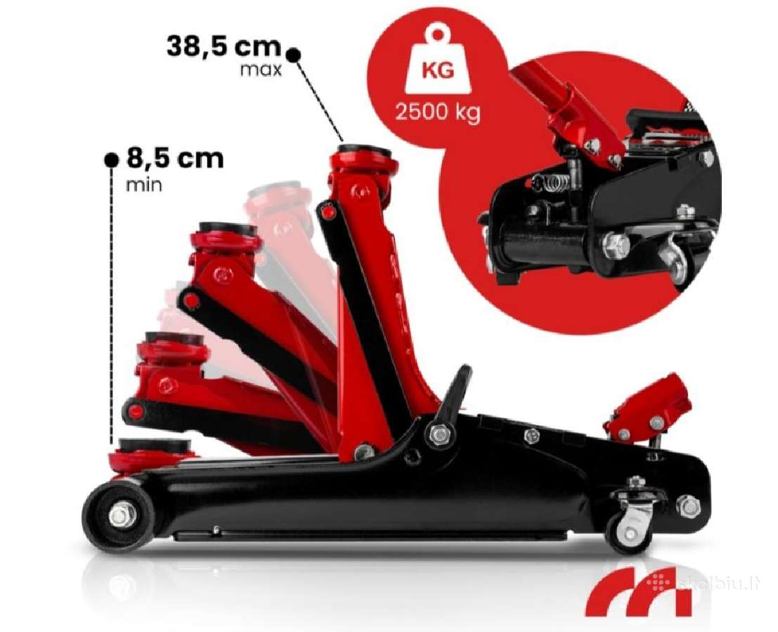 Automobilinis keltuvas hidraulinis 2,5t