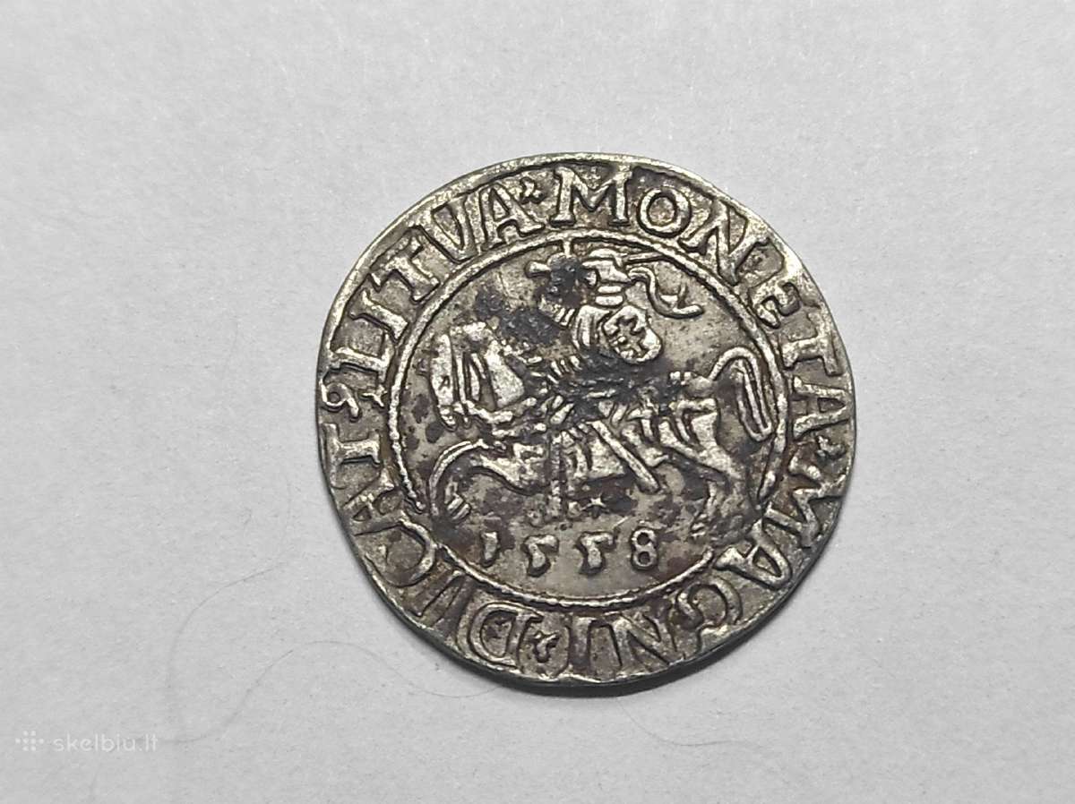 Žygimantas Augustas pusgrašis 1558