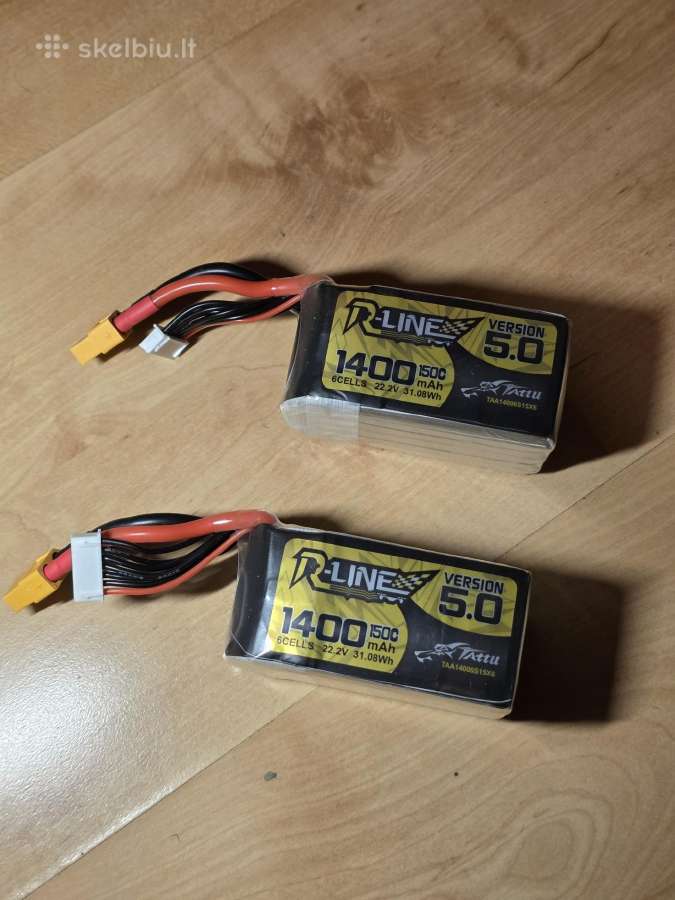 Tattu R-line 1400mah 6s 150c v5