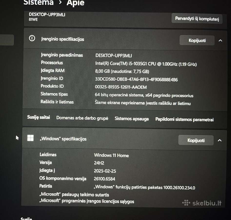 Lenovo Ideapad 3 - nuotraukos Nr. 14