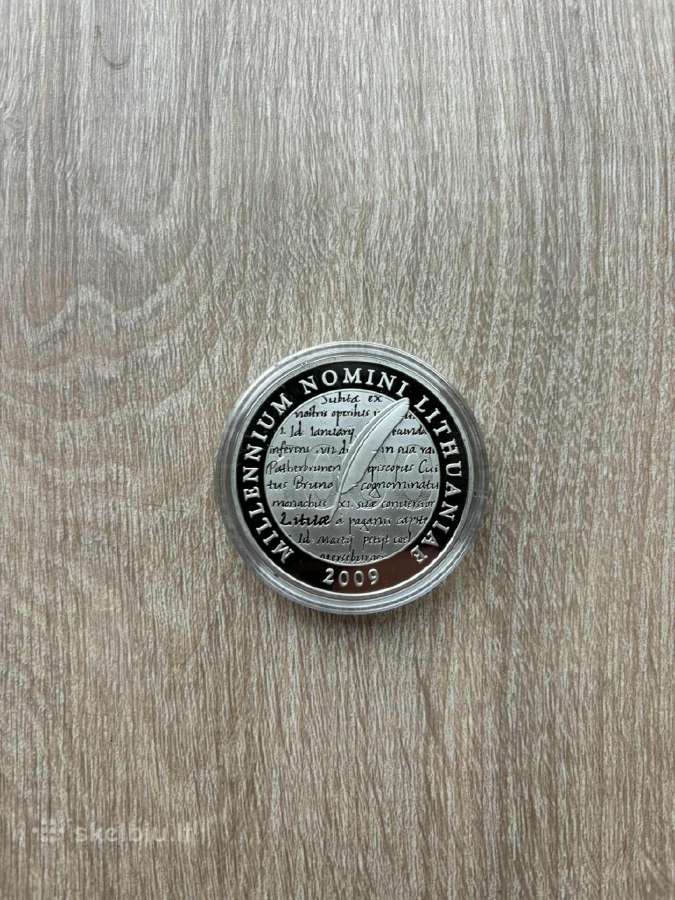 Medalis "Lietuvos vardo tūkstantmetis 1009-2009" - nuotraukos Nr. 3