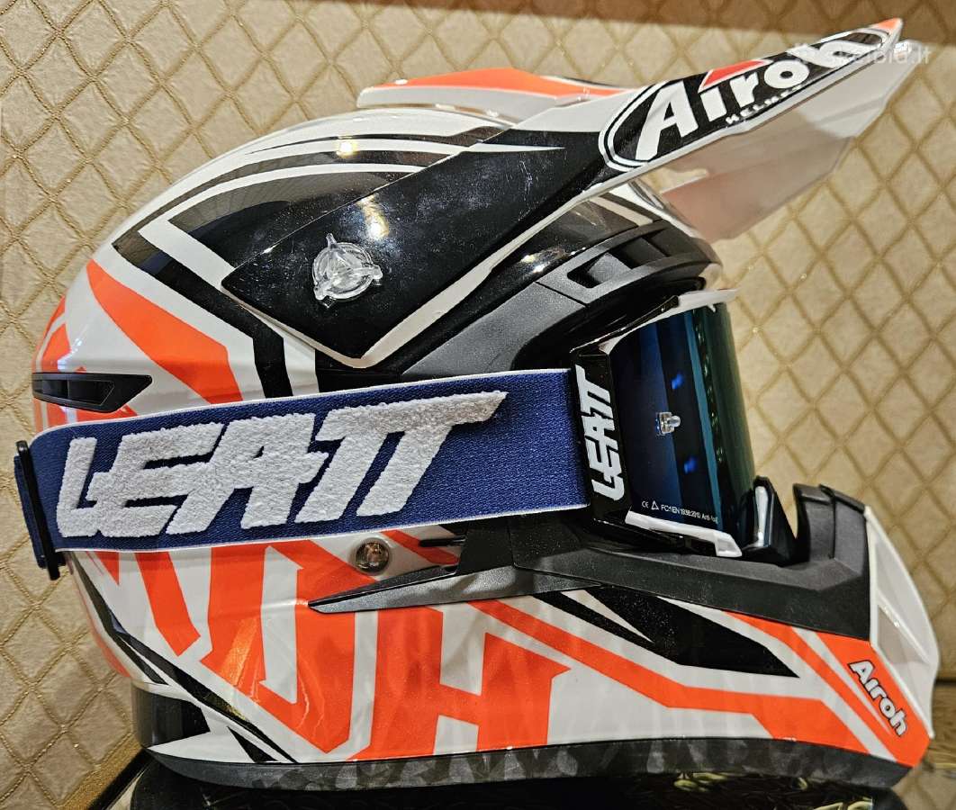 Dėvėti ir nauji motokroso šalmai ir akiniai - nuotraukos Nr. 33