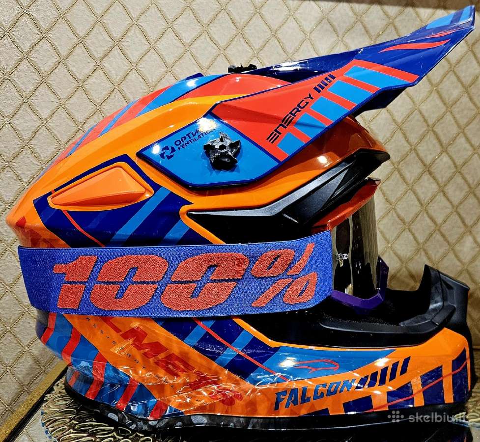 Dėvėti ir nauji motokroso šalmai ir akiniai - nuotraukos Nr. 35