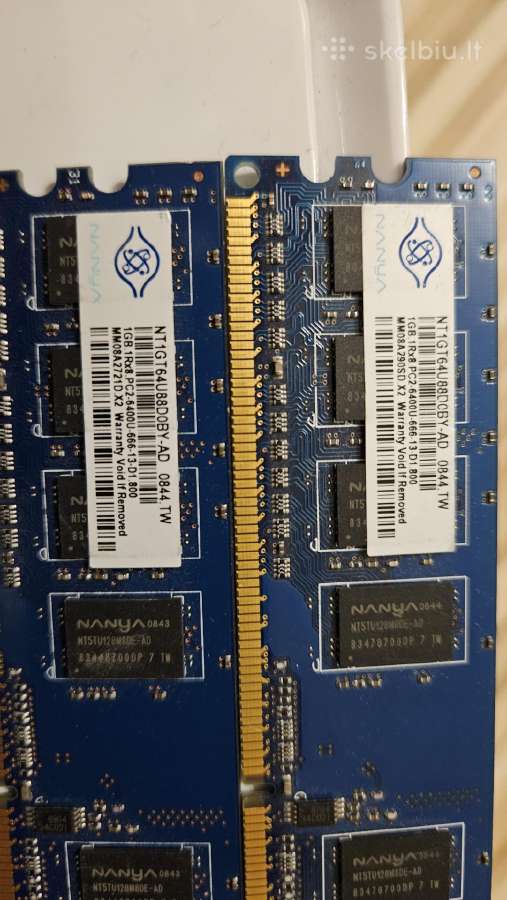 Ddr2 Ddr3 Laptopams ir Stacionariems - nuotraukos Nr. 3
