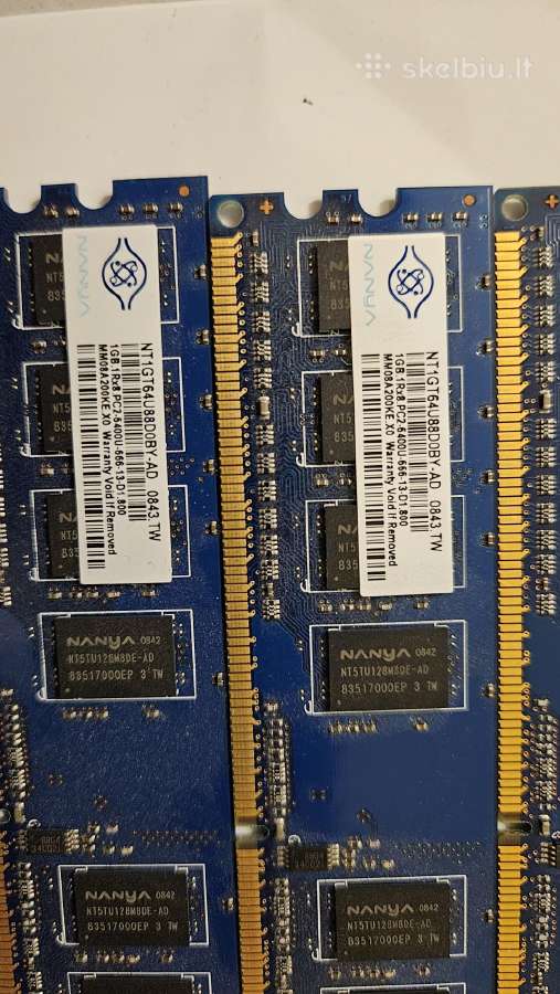 Ddr2 Ddr3 Laptopams ir Stacionariems - nuotraukos Nr. 4