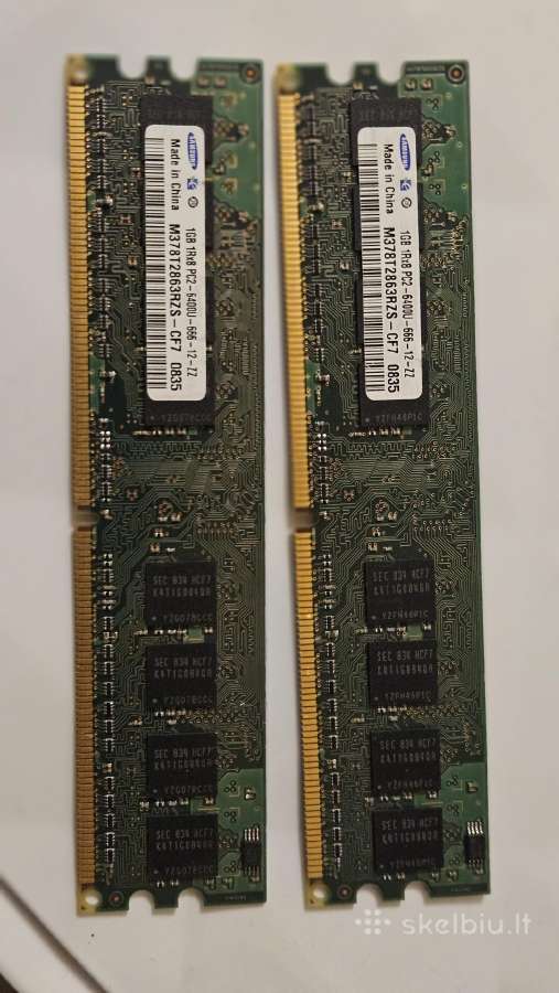 Ddr2 Ddr3 Laptopams ir Stacionariems - nuotraukos Nr. 7