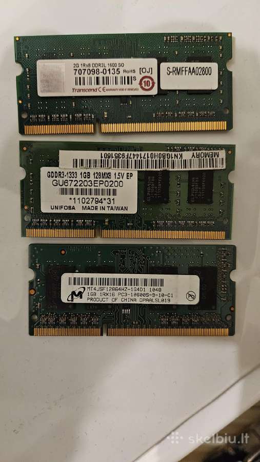 Ddr2 Ddr3 Laptopams ir Stacionariems - nuotraukos Nr. 9