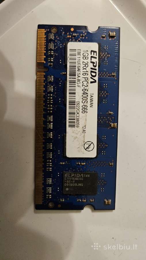 Ddr2 Ddr3 Laptopams ir Stacionariems - nuotraukos Nr. 10