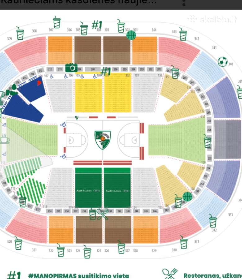 Žalgiris-fenerbache Game4 Ramirent VIP klubas