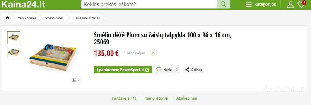 Smėlio dėžė Plum Trigubai Pigiau! - nuotraukos Nr. 4