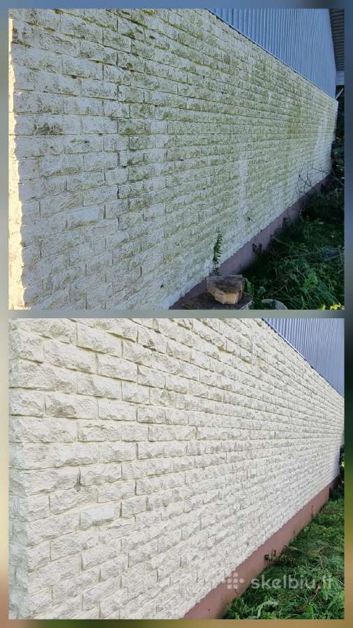 Stogų,fasadų,langų,trinkelių plovimas,valymas - nuotraukos Nr. 7