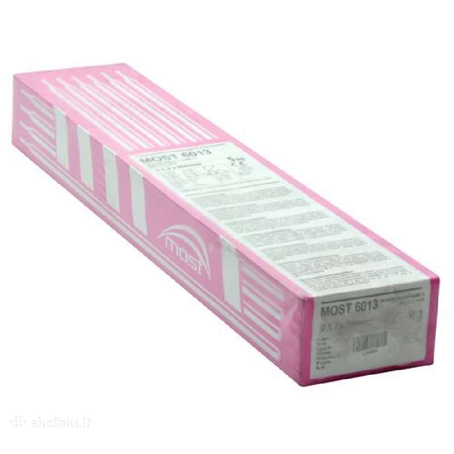Suvirinimo elektrodai Most 6013 (rožiniai), 5 kg - nuotraukos Nr. 2