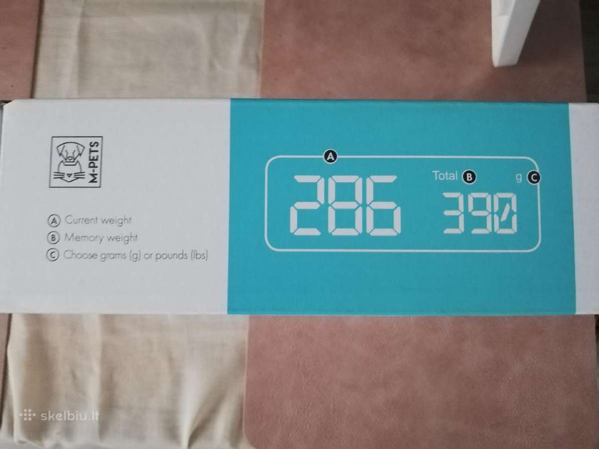 Išmanus dubenėlis auginiui su svarstyklėmis 500ml - nuotraukos Nr. 3